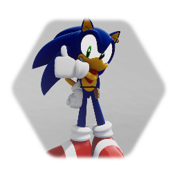 Stylized Team Sonic model 3-pack