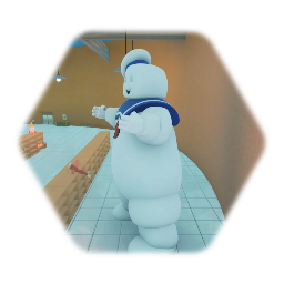 Ghostface in bikini bottom