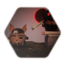 Hunterthebear but its guts