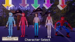 Ninja Strike - Character Select