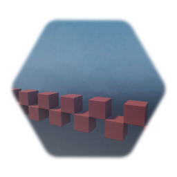 Red Cube Wall