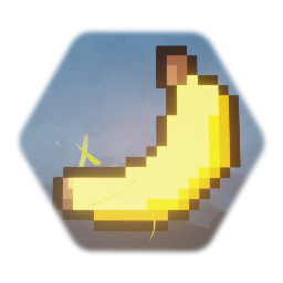 Collectable banana sprite