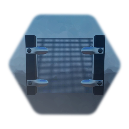 Metal Grated Wall Barrier