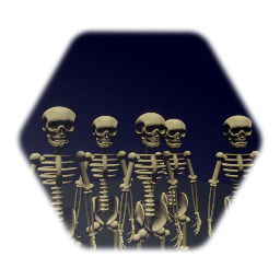 Skeleton roast meme