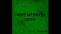 I wont let you go remix