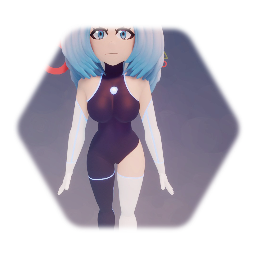 Remix of Female Anime Character Template PS5 Chan