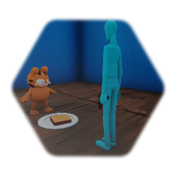 Garfield But Garfield Gets SHOT! Template