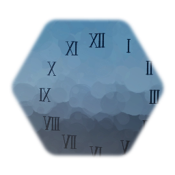 Roman Clock numbers