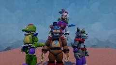 Security Breach Playable Animatronics