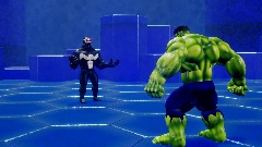 Rival cutscene: HULK vs Venom