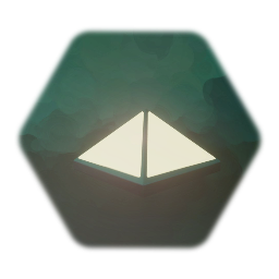Metal Pyramid Light
