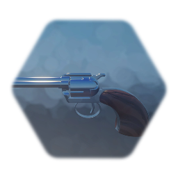 Old West Style Revolver