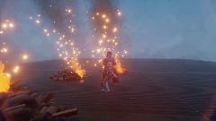 Burning Godzilla vs kiryu Godzilla PS4.