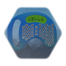 Omni-Comm Personal Alphanumeric Communication Device - Blues