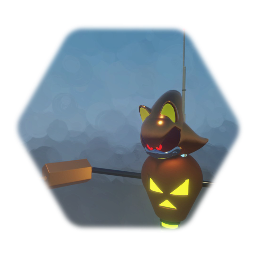 Orange robot hedgehog