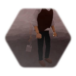 First person Sebastian from The evil within