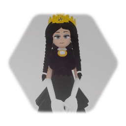 Wednesday Addams (Princess Outfit)