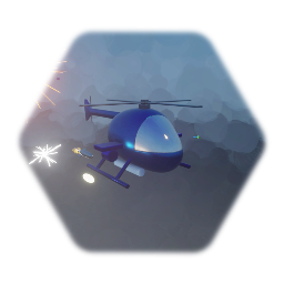 Helicopter (w/ logic, turret and missiles included)