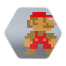 Text Box Retro Mario