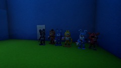 Mando shop wif toy bonnie wif foxy