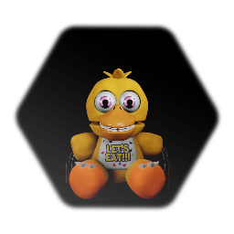 Withered chica the chicken plush