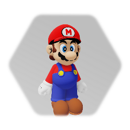 Classic Mario puppet 2d