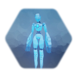 Fast blue robot