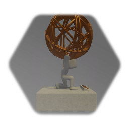 Art Deco - Statue of Atlas