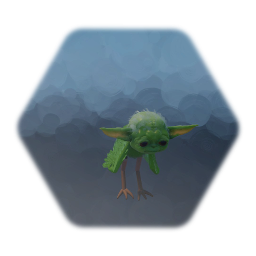 Baby Yoda Bird