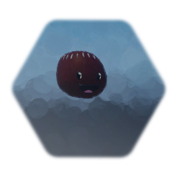 Sackboys head - very fluffy like plushy