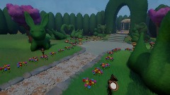 Animal Topiary Welcome Garden