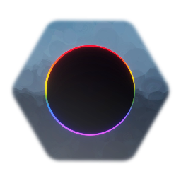Rainbow Outline Sphere