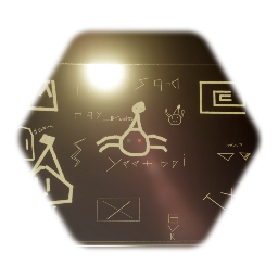 random stuff i drew on a chalkboard