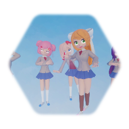 Girlfriend and friends character part 4