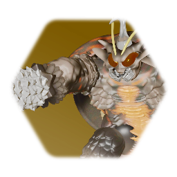 Godzilla Millennium ( Megalon ) animation Ver