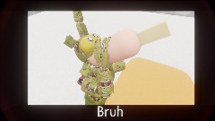 Springtrap chokes on a corn dog