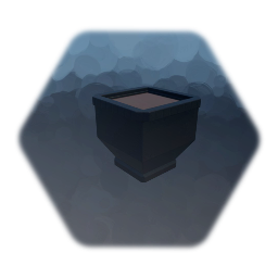 Planter Box - Modern - Black