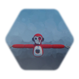 Behind you