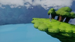 Floating island parkour