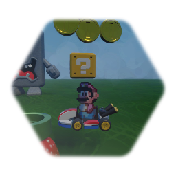 Remix of Standard kart (mario kart 8)
