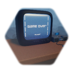 Retro Console + Old TV