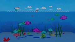 Remezcla de Pixel Fish Gameplay