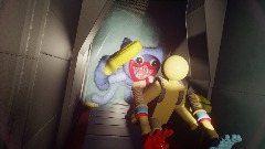 <clue>  Huggy wuggy chase render