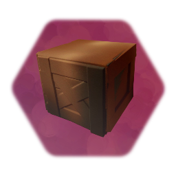 Shootable crate