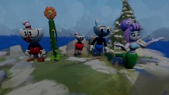 Las primeras creaciones de Pera y Mugman