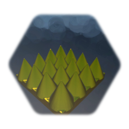 Spikes 02 (Golden)