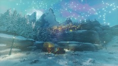 Realistic Winter Scene