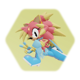 Lightnina the Hedgehog (Female Lightning)