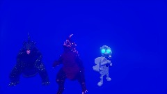 Godzilla battle of king