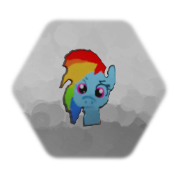 Face Rainbow Dash